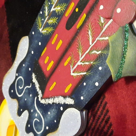 Wooden Hand-Painted Holiday Decor (Not A Set) - Picture 7 of 8
